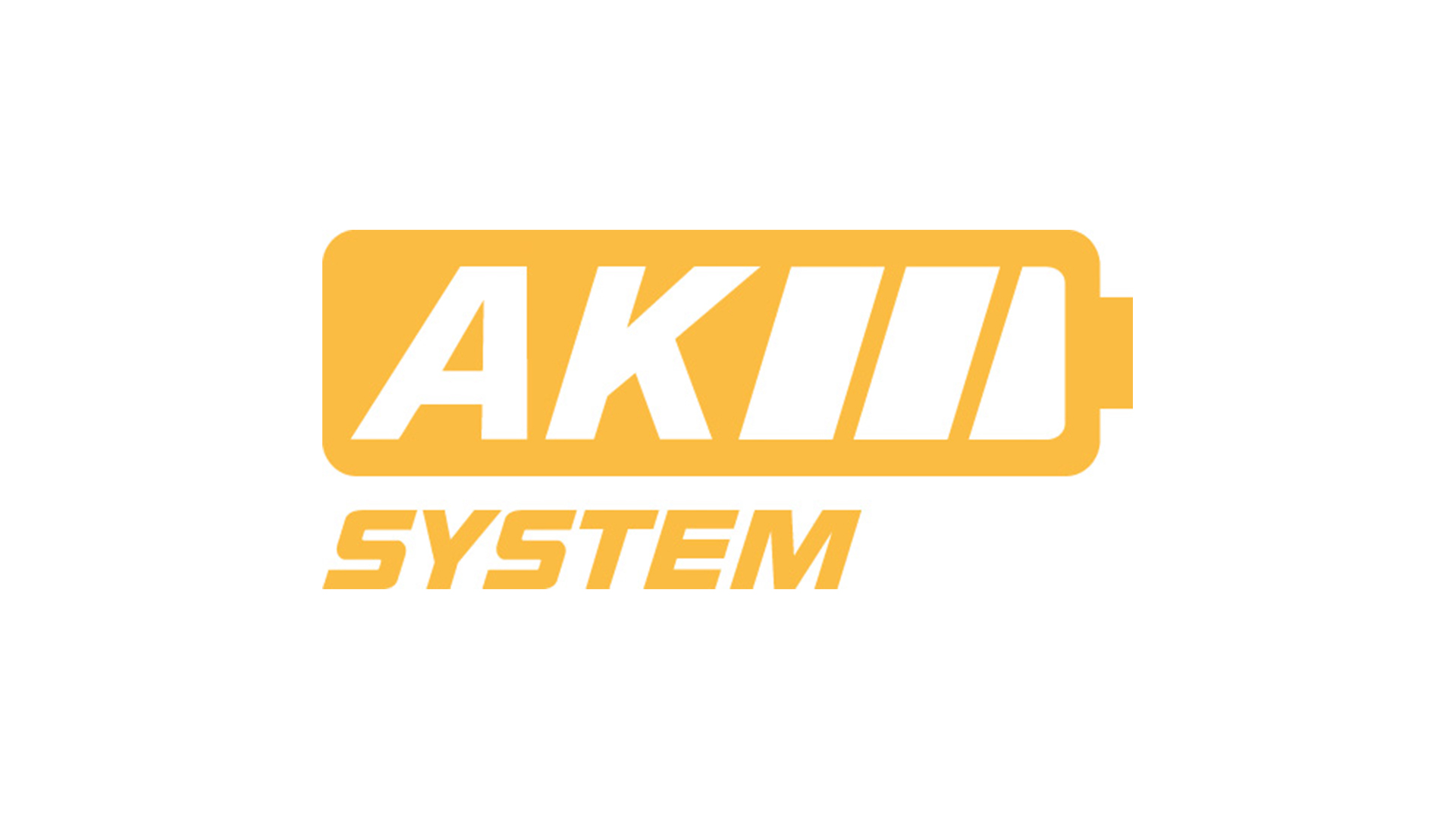 Orange batteriikon til STIHL AK-systemet